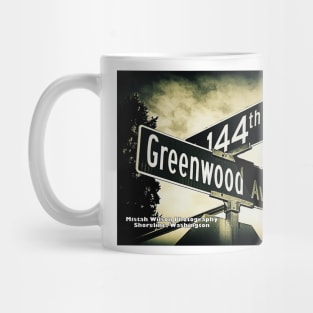 144th Street & Greenwood Avenue, Seattle, Washington by Mistah Wilson Mug